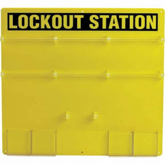 Brady - Empty Acrylic Padlock Station - Apex Tool & Supply