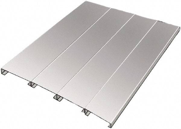 Hallowell - 48" Wide, Open Shelving Accessory/Component - Steel, 24" Deep, Use with Rivetwell Boltless Shelving - Apex Tool & Supply