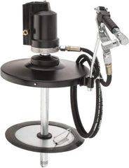 PRO-LUBE - Grease Lubrication 1 Lb/min Flow Steel Air-Operated Pump - For 25 to 50 Lb & 5 Gal Container - Apex Tool & Supply