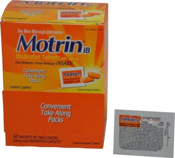 Johnson & Johnson - Motrin IB Tablets - Headache & Pain Relief - Apex Tool & Supply