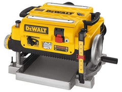 DeWALT - 15 Amp, 10,000 and 20,000 RPM, Bench Planer - 1/8 Inch Depth of Cut, 13 Inch Wide, 6 Inch Depth Capacity - Apex Tool & Supply