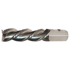 ‎5/8″ × 5/8″ × 2-1/2″ × 4-5/8″ LHS / LHC HSS-E (PM) Powder Metal High Helix Finishing End Mill-3F SE CC LH - Bright - Exact Industrial Supply