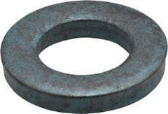 Metric Blue - M10 Screw, Alloy Steel Standard Flat Washer - 11.51mm ID x 20mm OD, 3mm Thick - Apex Tool & Supply