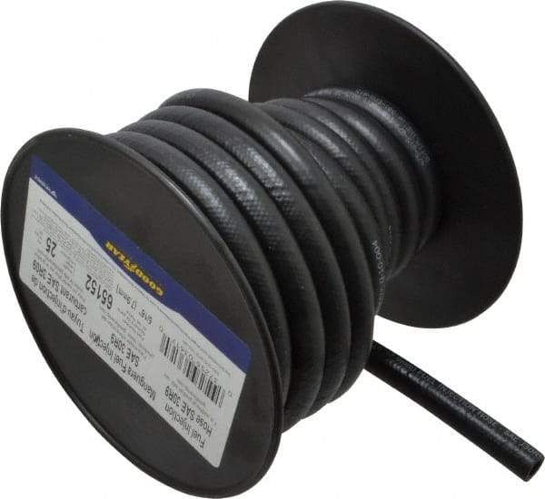 Continental ContiTech - 5/16" ID x 25' Fuel Injection Hose - Hypalon, Black - Apex Tool & Supply