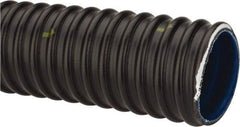Continental ContiTech - 2" ID x 2.46" OD, 40 Max psi, 29 In. Hg, Dry Material Handling & Transfer Hose - Urethane, -40 to 158°F, 2-1/2" Bend Radius, 100' Coil Length, Black - Apex Tool & Supply