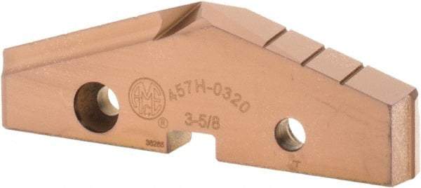 Allied Machine and Engineering - 3-5/8" Diam x 7/16" Thick, Seat Code 7, 144° Included Angle Spade Drill Insert - AM200 Coated, Cobalt, Grade Super Cobalt, Series GEN2 T-A - Apex Tool & Supply