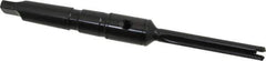 Allied Machine and Engineering - Series Y, 3/8 to 27/64" Diam, 2MT Taper Shank, Straight Flute Spade Drill - 2-3/8" Max Depth, 4-19/32" Body Length, 7-7/16" OAL, Standard Length, Through Coolant - Apex Tool & Supply
