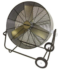 TPI - 30" Blade, Direct Drive, 1/4 hp, 4,400 & 3,800 CFM, Floor Style Blower Fan - 2.5 Amps, 120 Volts, 2 Speed, Single Phase - Apex Tool & Supply