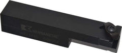 Kennametal - Internal/External Thread, Left Hand Cut, 1" Shank Width x 1" Shank Height Indexable Threading Toolholder - 5" OAL, N.3R Insert Compatibility, NE Toolholder, Series Top Notch - Apex Tool & Supply