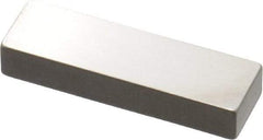 Mitutoyo - 0.19" Rectangular Steel Gage Block - Accuracy Grade AS-1, Includes Certificate of Inspection - Apex Tool & Supply