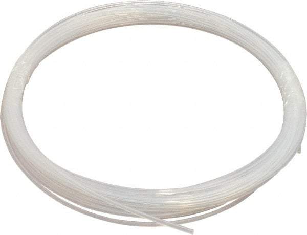 Parker - 1/16" ID x 1/8" OD, 1/32" Wall Thickness, 50' Long, PTFE FEP Tube - Natural, 300 Max psi - Apex Tool & Supply