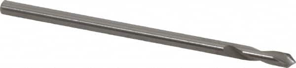 Magafor - 2mm Body Diam, 90°, 1-9/16" OAL, Solid Carbide Spotting Drill - Apex Tool & Supply