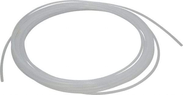 Parker - 3/16" ID x 1/4" OD, 1/32" Wall Thickness, 50' Long, PTFE PFA Tube - Natural, 196 Max psi - Apex Tool & Supply