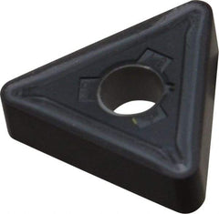 Kennametal - TNMG434 MP Grade KC5010 Carbide Turning Insert - TiAlN Finish, 60° Triangle, 1/2" Inscr Circle, 3/16" Thick, 1/16" Corner Radius - Apex Tool & Supply
