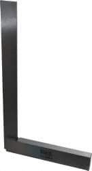 SPI - 12" Blade Length, 7-1/2" Base Length Spring Steel Square - 0.001" (Parallel) & 0.002" (Square) Accuracy - Apex Tool & Supply