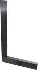 SPI - 12" Blade Length, 7-1/2" Base Length Spring Steel Square - 0.001" (Parallel) & 0.002" (Square) Accuracy - Apex Tool & Supply