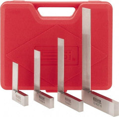 SPI - 4 Piece, 2, 2-1/2, 3, 4 Inch Base Length, 2, 3, 4, 6 Inch Blade Length, Square Set - Apex Tool & Supply