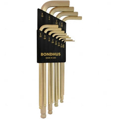 Bondhus - Hex Key Sets Tool Type: Hex Handle Type: L-Key Long Arm - Apex Tool & Supply