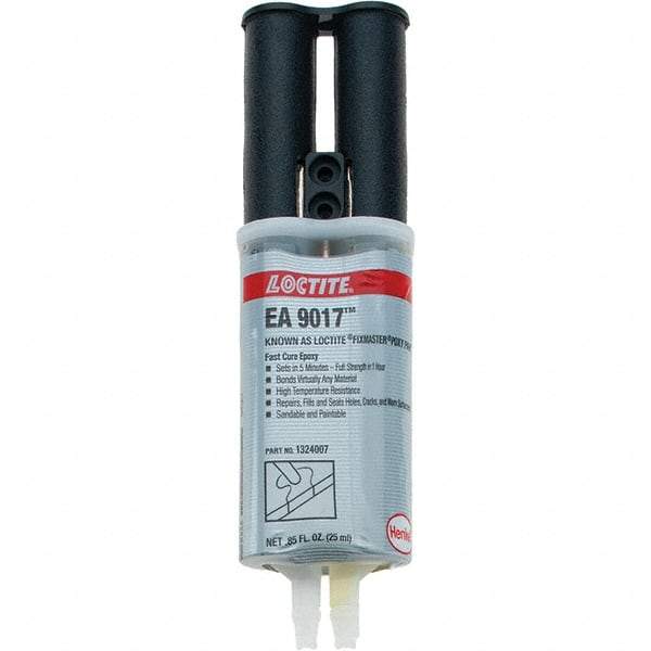 Loctite - 10 oz Syringe Two Part Epoxy - 1 min Working Time - Apex Tool & Supply