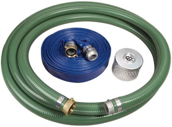 Alliance Hose & Rubber - Suction and Discharge Pump Hose Kits - For Use with 3 Inch Pumps - Apex Tool & Supply