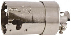 Hubbell Wiring Device-Kellems - 125 VAC, 50 Amp, NonNEMA Configuration, Marine Grade, Self Grounding Plug - 1 Phase, 2 Poles, IP20, 0.44 to 1.14 Inch Cord Diameter - Apex Tool & Supply