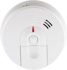 Kidde - 5.6 Inch Diameter, AC Wire In 120 Volt Smoke Alarm - 85 dB Decibel Rating, 9V Battery Included, Wall or Ceiling Mount, Tamper Resistant, Interconnectable - Apex Tool & Supply