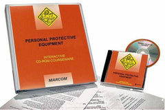 Marcom - Personal Protective Equipment, Multimedia Training Kit - 45 min Run Time CD-ROM, English & Spanish - Apex Tool & Supply