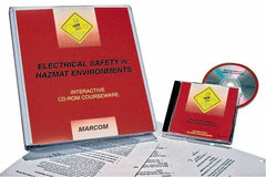 Marcom - Electrical Safety in HazMat Environments, Multimedia Training Kit - 45 min Run Time CD-ROM, English & Spanish - Apex Tool & Supply