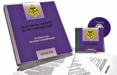 Marcom - Electrical Safety in the Laboratory, Multimedia Training Kit - 45 min Run Time CD-ROM, English & Spanish - Apex Tool & Supply