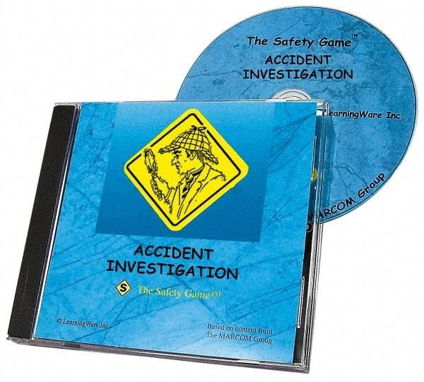 Marcom - Accident Investigation, Multimedia Training Kit - Computer Game, English - Apex Tool & Supply