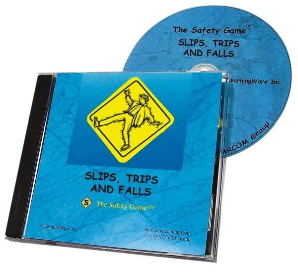 Marcom - Slips, Trips and Falls, Multimedia Training Kit - Computer Game, English - Apex Tool & Supply