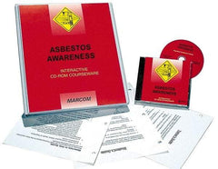 Marcom - Asbestos Awareness, Multimedia Training Kit - 45 min Run Time CD-ROM, English & Spanish - Apex Tool & Supply