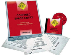Marcom - Confined Space Entry, Multimedia Training Kit - 45 min Run Time CD-ROM, English & Spanish - Apex Tool & Supply