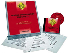 Marcom - Hearing Conservation and Safety, Multimedia Training Kit - 45 min Run Time CD-ROM, English & Spanish - Apex Tool & Supply
