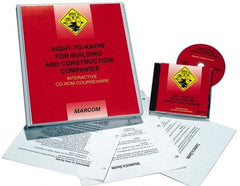 Marcom - Right to Know, Multimedia Training Kit - 45 min Run Time CD-ROM, English & Spanish - Apex Tool & Supply