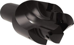 Allied Machine and Engineering - ISO 11926-1, MS 16142, SAE J1926-1 Standard, 1-7/8-12, 24 Tube Dash Number, 15° Porting Angle, 1.791" Pilot Diam, 1-1/2" Shank Diam, Indexable Spade Blade Insert Porting Tool - 2 Porting Inserts, 6" Overall Length - Apex Tool & Supply