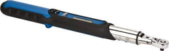 CDI - 1/4" Drive Electronic Digital Torque Wrench - 2 Ft/Lb to 20 Ft/Lb Torque, 15" OAL, 0.1 N/m Graduation, Teardrop Flex Head - Apex Tool & Supply