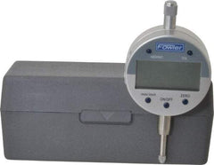 Fowler - 0 to 12.5mm Range, 0.0005" Graduation, Electronic Drop Indicator - Inch & Metric System, Digital Display - Apex Tool & Supply