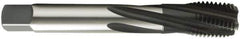 OSG - 5/8-18 UNF 4 Flute 2B Modified Bottoming Spiral Flute Tap - Vanadium High Speed Steel, Oxide Finish, 100mm OAL, Right Hand Flute, Right Hand Thread, Series 13014 - Apex Tool & Supply