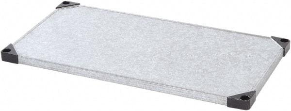 Quantum Storage - 1 Shelf Wire Shelving Unit - 60" Wide x 14" Deep x 2" High, - Apex Tool & Supply