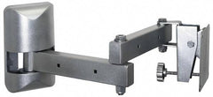 Video Mount - Steel, Flat Panel Arm Mount For 10 to 23 Inch LCD Monitor - Silver, 25 Lbs. Load Capacity, 30° Max Tilt Angle, Wall Mount Rotating and Tilting - Apex Tool & Supply