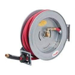 PRO-SOURCE - 35' Spring Retractable Hose Reel - 300 psi, Hose Included - Apex Tool & Supply