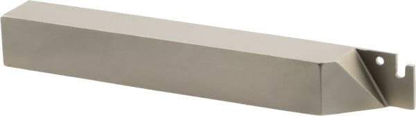 Iscar - External Thread, 0.69" Max Depth of Cut, 0.071" Min Groove Width, 4-1/2" OAL, Right Hand Indexable Grooving Cutoff Toolholder - 3/4" Shank Height x 3/4" Shank Width, TAG Insert Style, TGT Toolholder Style, Series Tang-GripIQ - Apex Tool & Supply