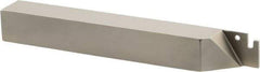 Iscar - External Thread, 0.69" Max Depth of Cut, 0.071" Min Groove Width, 4-1/2" OAL, Right Hand Indexable Grooving Cutoff Toolholder - 3/4" Shank Height x 3/4" Shank Width, TAG Insert Style, TGT Toolholder Style, Series Tang-GripIQ - Apex Tool & Supply