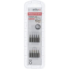 Wiha - 1/4" Drive IP4 Torx Plus Screwdriver Bit - 1" OAL, Insert Bit - Apex Tool & Supply