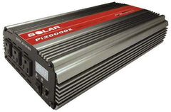 Value Collection - 3 Connection, 12 VDC Input, 110 VAC Output, 4,000 Peak Wattage, Power Inverter - 2,000 Watt Continuous Output Power - Apex Tool & Supply
