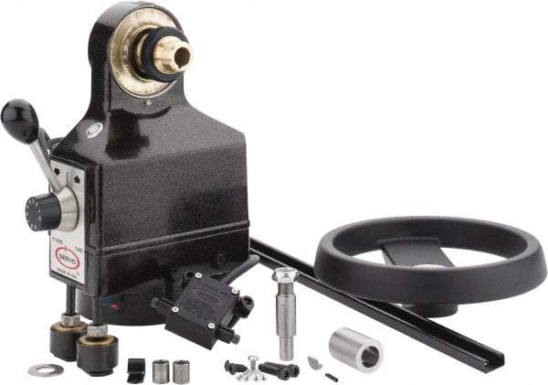 Servo - 140 Inch Max Peak Torque Per Pound, Knee Feed - 12 Inch Max Feed Rate Per Minute, 35 Inch Traversing Speed Per Minute - Apex Tool & Supply