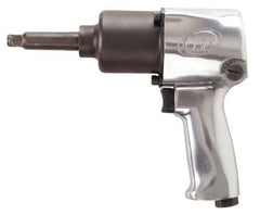 Ingersoll-Rand - 1/2" Drive, 8,000 RPM, 590 Ft/Lb Torque Impact Wrench - Pistol Grip Handle, 1,200 IPM, 22 CFM, 1/4" NPTF Inlet - Apex Tool & Supply