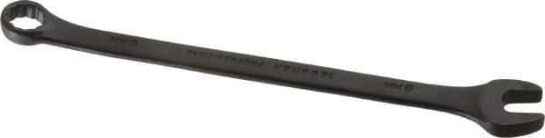 Proto - 8mm 12 Point Offset Combination Wrench - 15° Offset Angle, 5-13/32" OAL, Steel, Black Finish - Apex Tool & Supply