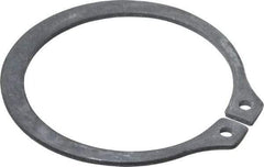 Value Collection - 1.232" Groove Diam, 1-5/16" Shaft Diam, Phosphate Spring Steel, Snap External Retaining Rings - 0.056" Groove Width, 0.05" Ring Thickness - Apex Tool & Supply